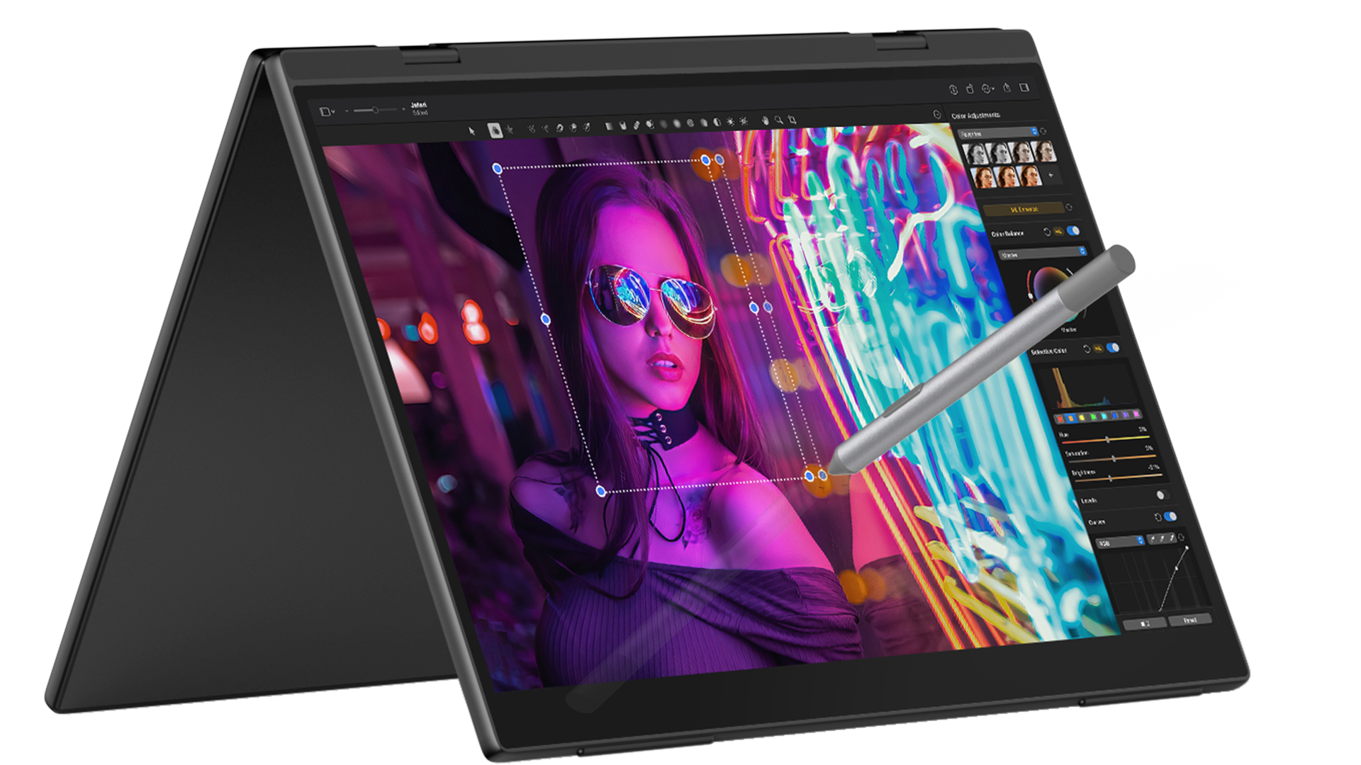 Dual 2.5K Portable Monitor 16 Inch Touch Display with Stylus
